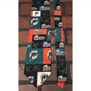 Dolphins NFL Football Men's Tie